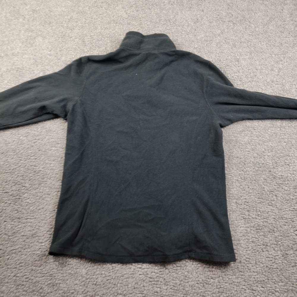 REI Fleece Pullover Sz medium Womens 1/4 Zip Black Long Sleeve Gorpcore - Picture 6 of 6